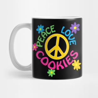 Peace Love Cookies Mug